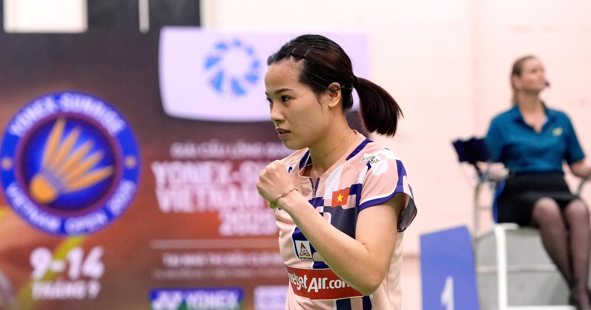 Nguyễn Thùy Linh ngược dòng ngoạn mục, thắng tay vợt hạng 33 thế giới ở giải cầu lông Malaysia Masters