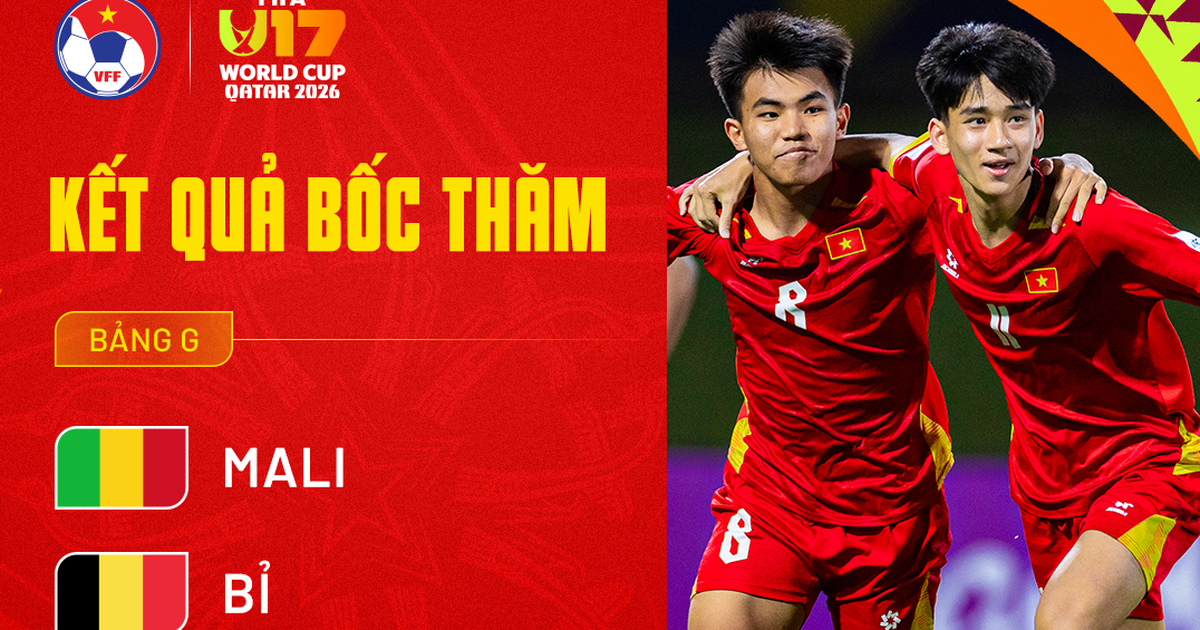 Chưa đài nào phát trực tiếp U.17 Việt Nam tại World Cup, nhận diện đối thủ Mali và New Zealand