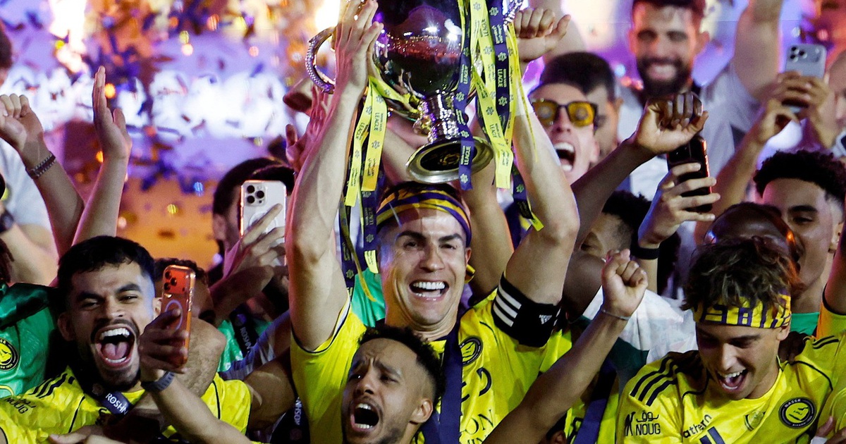 Ronaldo vô địch Saudi Pro League