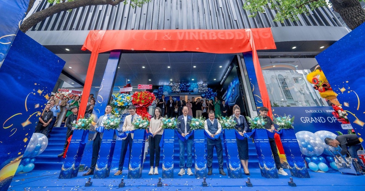 Khai trương showroom DeRUCCI VINABEDDING - Hệ thống chăm sóc giấc ngủ thông minh