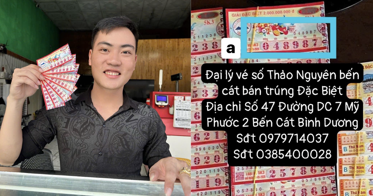 Trúng 10 tỉ xổ số miền Nam nhưng không biết, khách được đại lý TP.HCM gọi báo