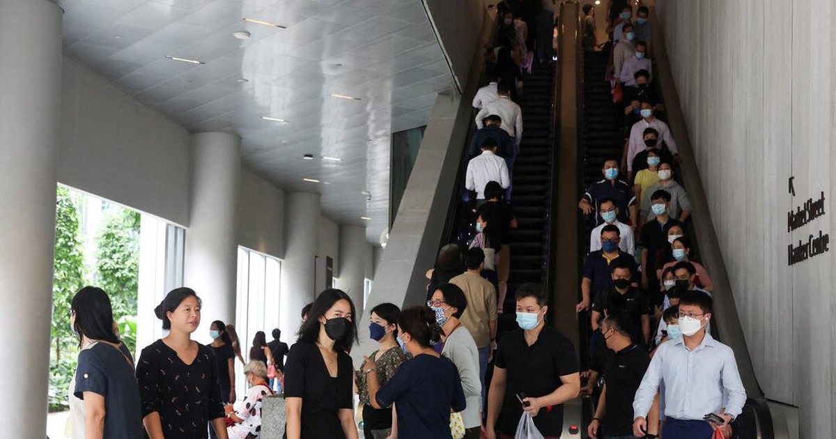 Số ca mắc Covid-19 tăng lên 12.700 ca trong một tuần ở Singapore
