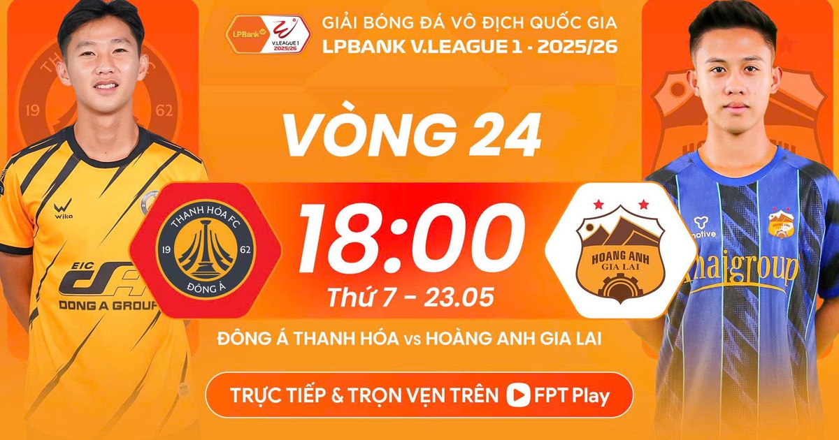 Lịch thi đấu V-League rất nóng hôm nay: HAGL trụ hạng nếu thắng Thanh Hóa, Đà Nẵng liệu có thoát đáy?