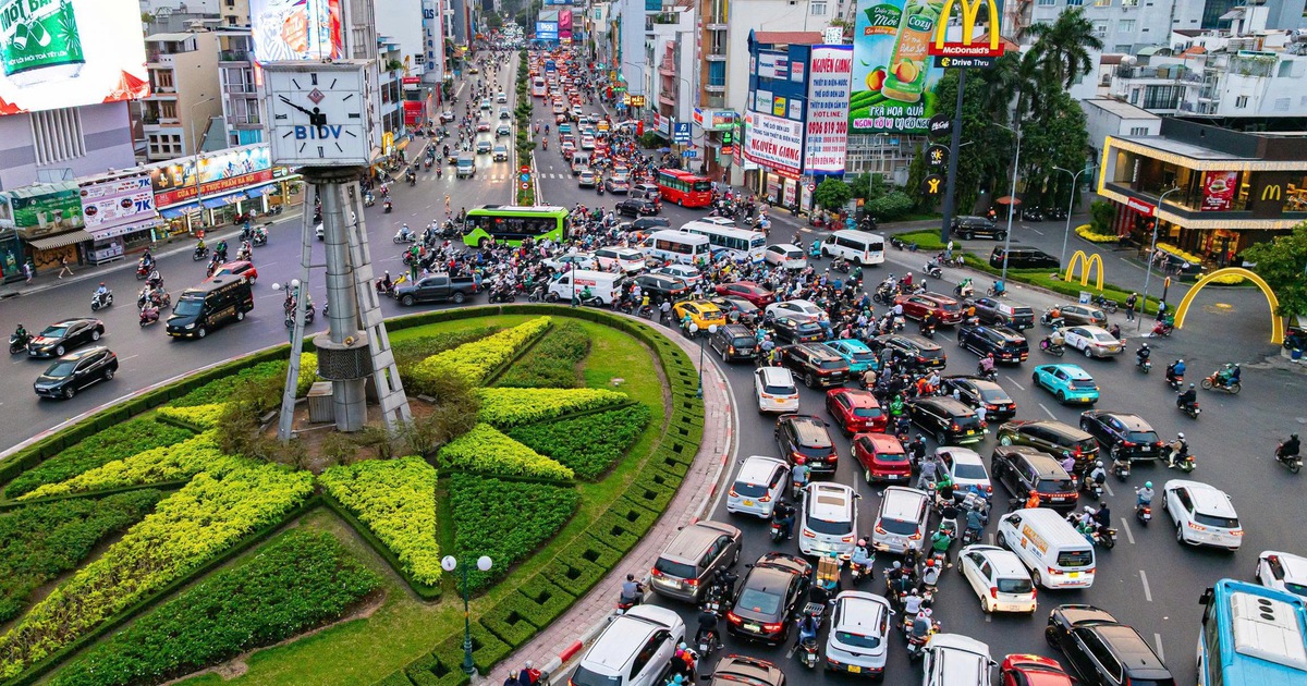 Từ ngày mai 23.5, xe qua vòng xoay Điện Biên Phủ - Nguyễn Bỉnh Khiêm chạy ra sao?