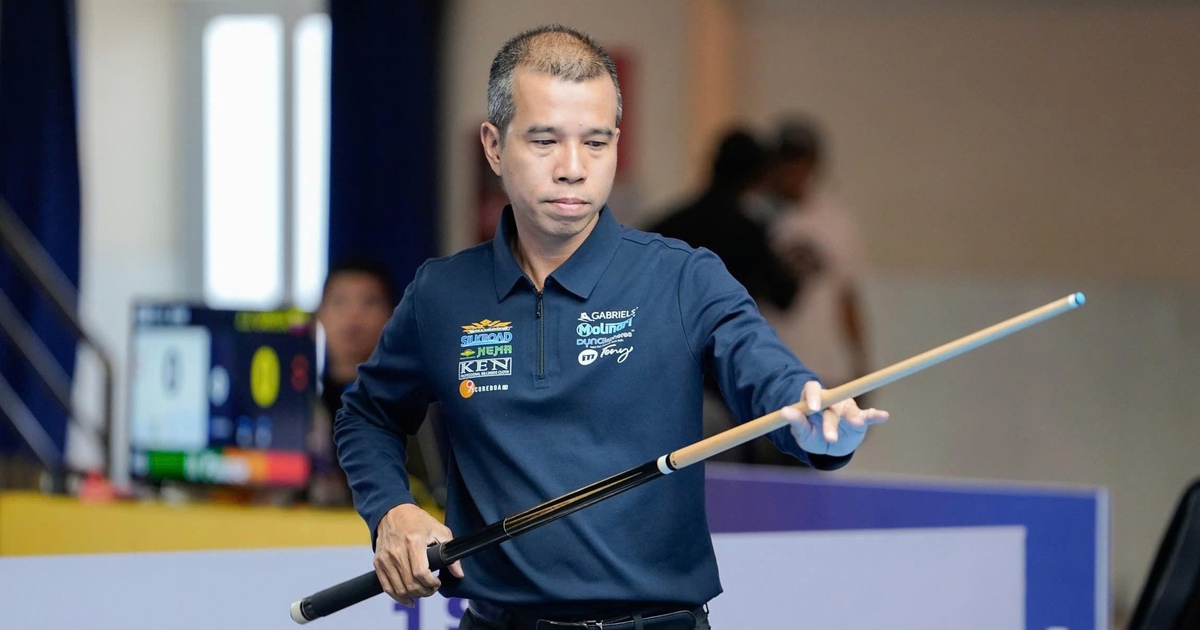 Billiards: Bị gác sâu, Trần Quyết Chiến tung sê-ri 'khủng', hòa nghẹt thở Trần Thanh Lực