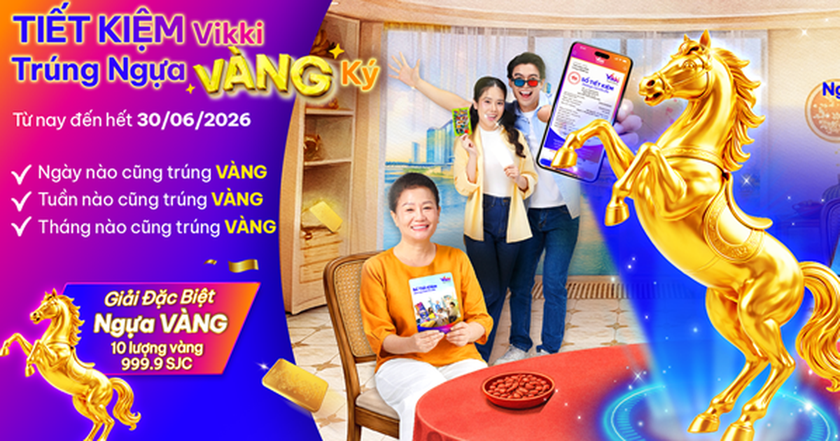‘Tiết kiệm Vikki - Trúng ngựa vàng ký’: Hàng trăm chỉ vàng đã tìm thấy chủ nhân
