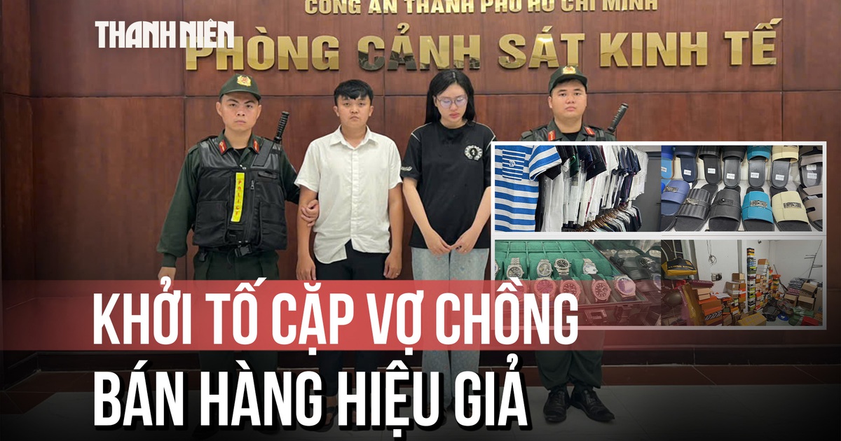Đường đi của nguồn hàng hiệu giả được cặp vợ chồng tuồn về bán suốt nhiều năm