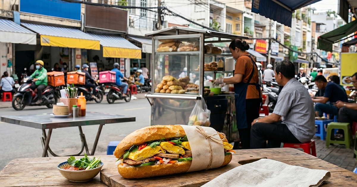 Ăn sáng với bánh mì trứng giúp bổ sung năng lượng nhanh và no lâu
