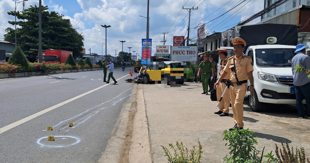 Tai nạn giao thông nghiêm trọng, người phụ nữ đi xe lắc ba bánh tử vong