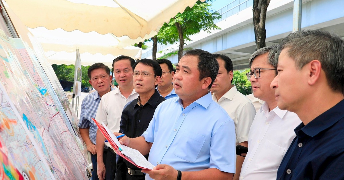 Hà Nội đặt mục tiêu hoàn thành trục Tây Thăng Long trong năm 2027