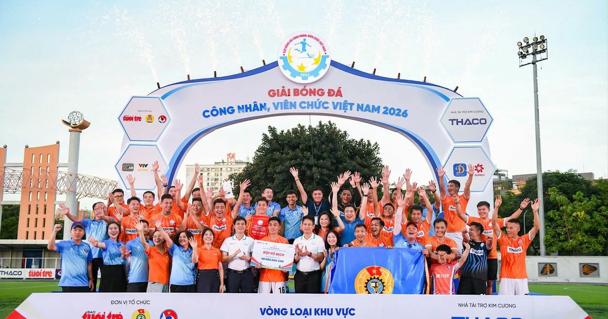 Công đoàn Ngân hàng Việt Nam đã lên ngôi vô địch vòng loại khu vực phía bắc