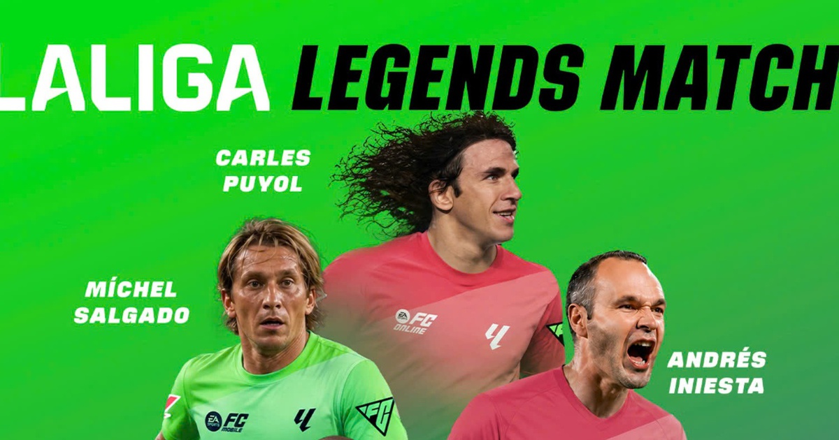 Iniesta cùng Puyol và dàn huyền thoại La Liga sắp đến Việt Nam: ‘Đại chiến’ Hồng Sơn, Công Vinh