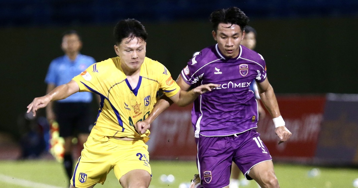 Bảng xếp hạng V-League mới nhất: HAGL và Becamex TP.HCM tình thế vẫn nguy nan, Thanh Hóa ‘tim đập dồn’