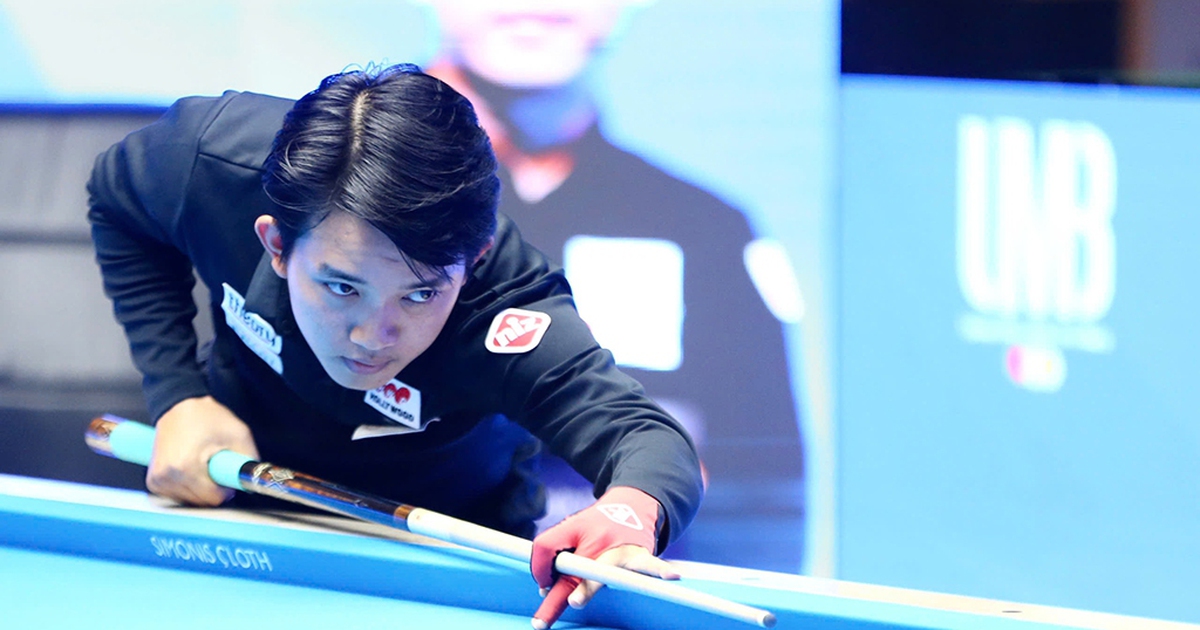 Á quân World Cup billiards TP.HCM: Chiêm Hồng Thái nay đã khác