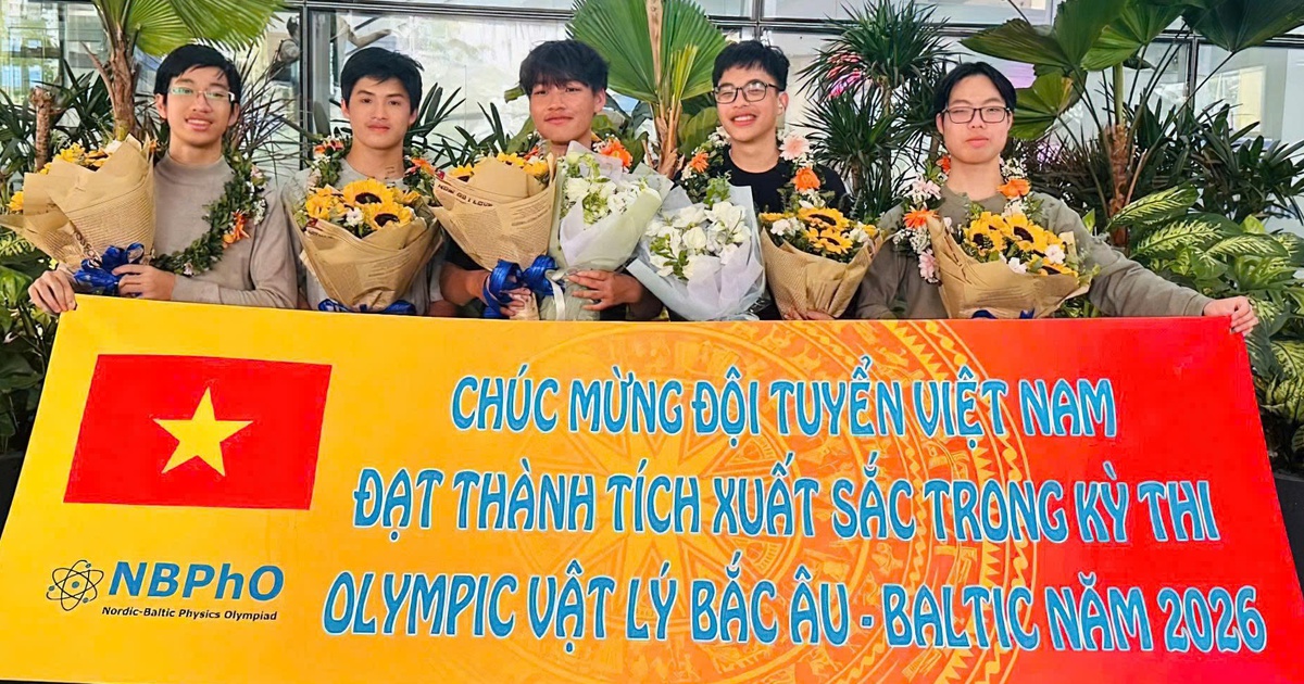 Từng trượt chuyên toán, nam sinh lớp 11 giành HCV Olympic vật lý Bắc Âu - Baltic