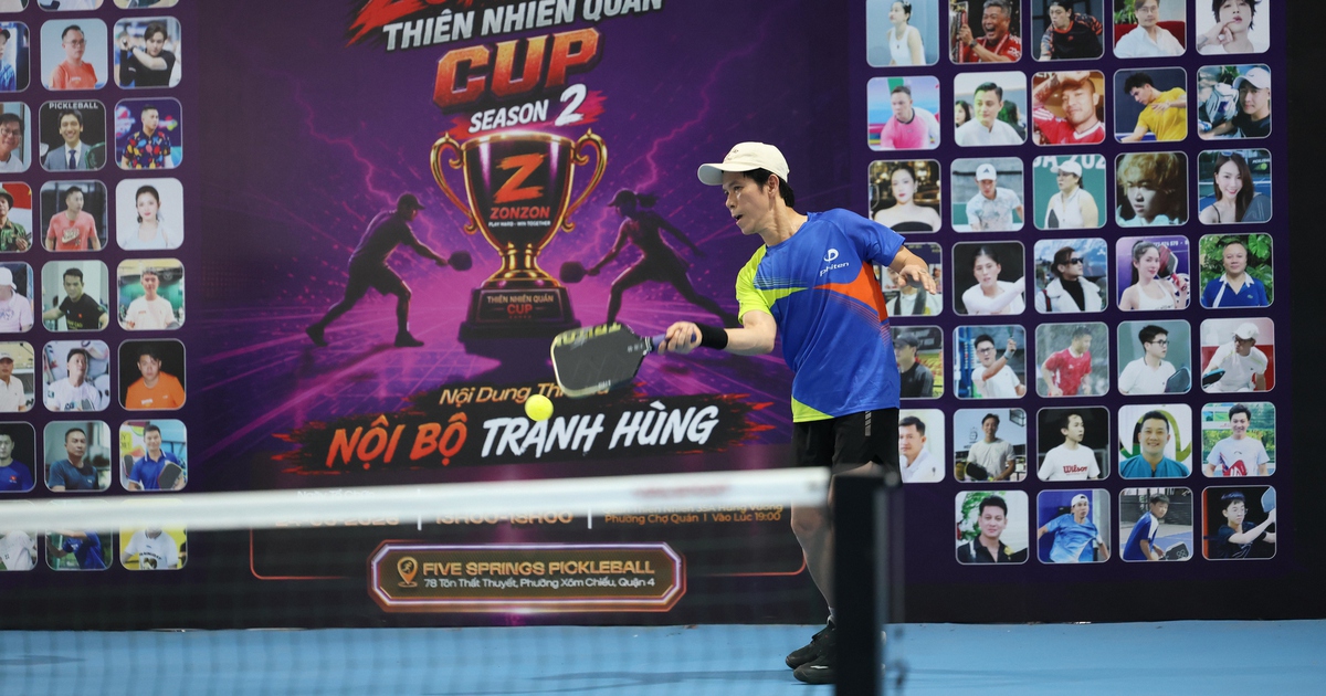 Hào hứng tranh tài giải pickleball ZonZon Cúp Thiên Nhiên 2026: Ca sĩ Minh Quân vô địch