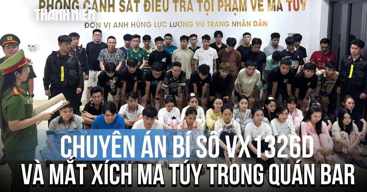 Đột kích bar Revo, phát hiện hàng chục người liên quan ma túy
