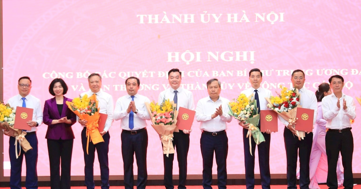 Hà Nội điều động nhiều lãnh đạo sở, ban, ngành