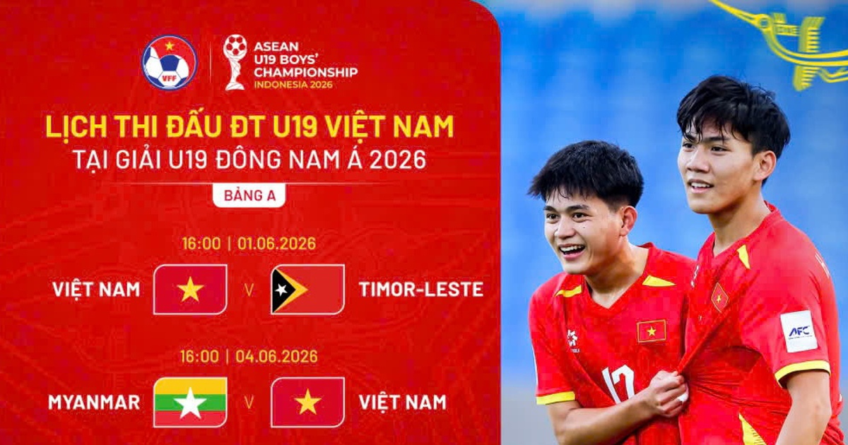 Lịch thi đấu U.19 Việt Nam mới nhất, tranh vô địch với Thái Lan, Indonesia và Úc: Chưa có kênh phát