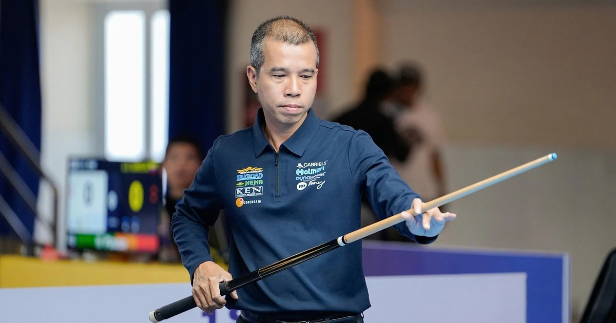 Bảng xếp hạng billiards mới nhất: Trần Quyết Chiến tụt hạng, Chiêm Hồng Thái vào tốp
