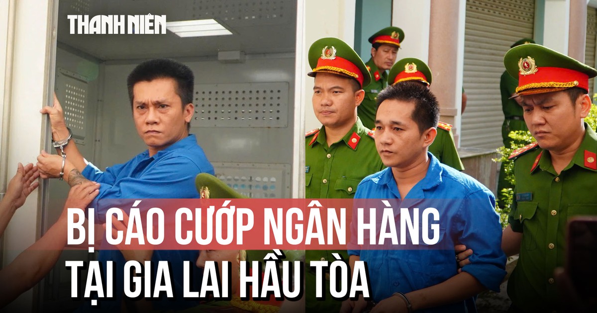 Thắt chặt an ninh tại phiên tòa xét xử vụ cướp ngân hàng ở Gia Lai
