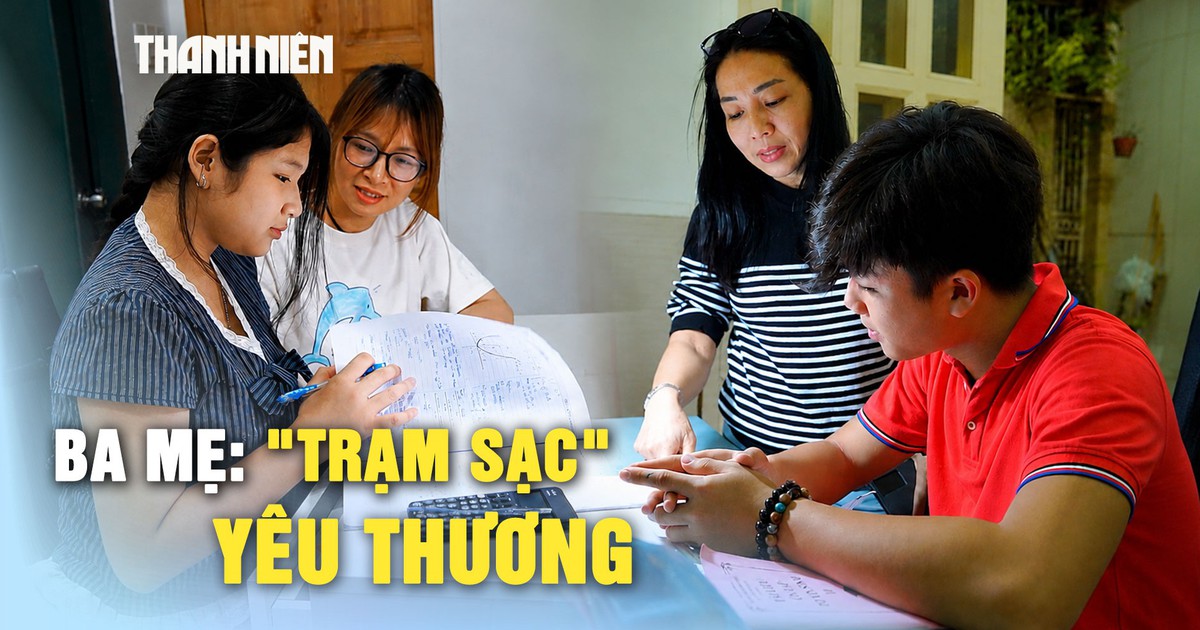 Đồng hành cùng con ôn thi lớp 10, ba mẹ hóa 'trạm sạc' yêu thương