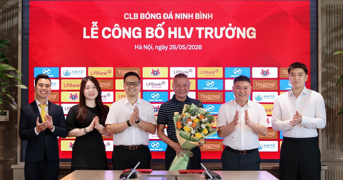 HLV Chu Đình Nghiêm ký hợp đồng 3 năm với CLB Ninh Bình, ông Nguyễn Đức Thụy nói gì?
