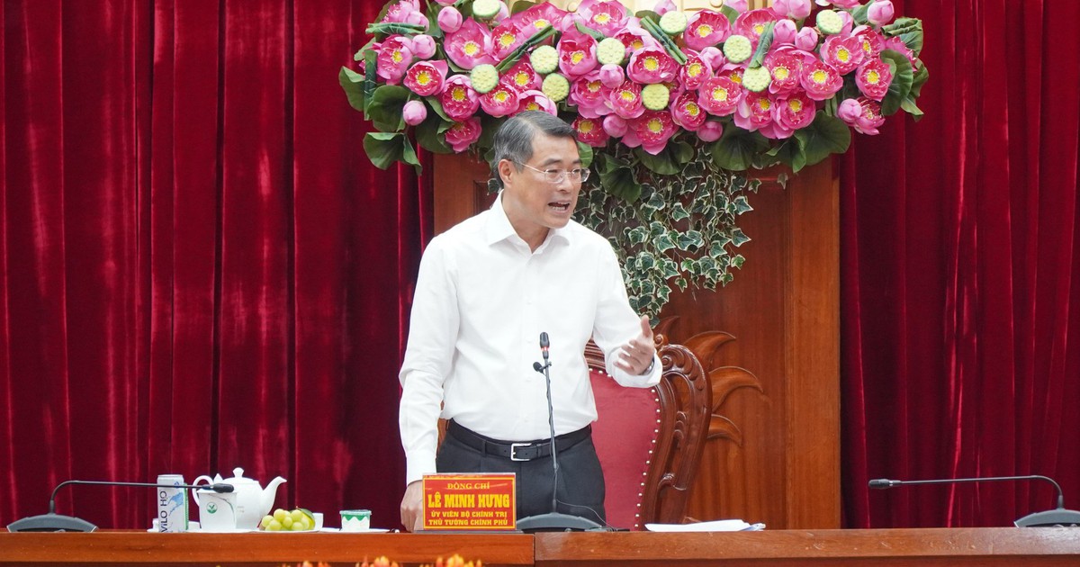 Thủ tướng Lê Minh Hưng: Kiện toàn cán bộ theo quan điểm 'có vào, có ra, có lên, có xuống'
