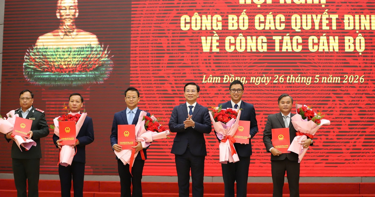 Lâm Đồng điều động, bổ nhiệm hàng loạt cán bộ chủ chốt