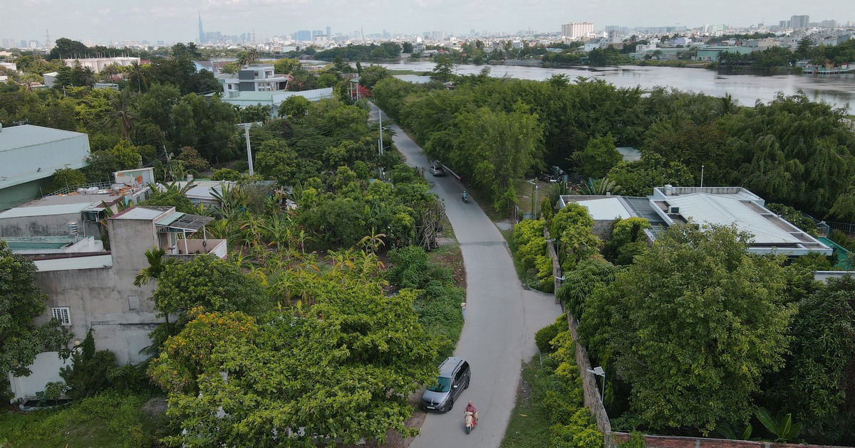 Hiện trạng dự án đường ven sông Sài Gòn trước khi mở rộng 6 làn xe