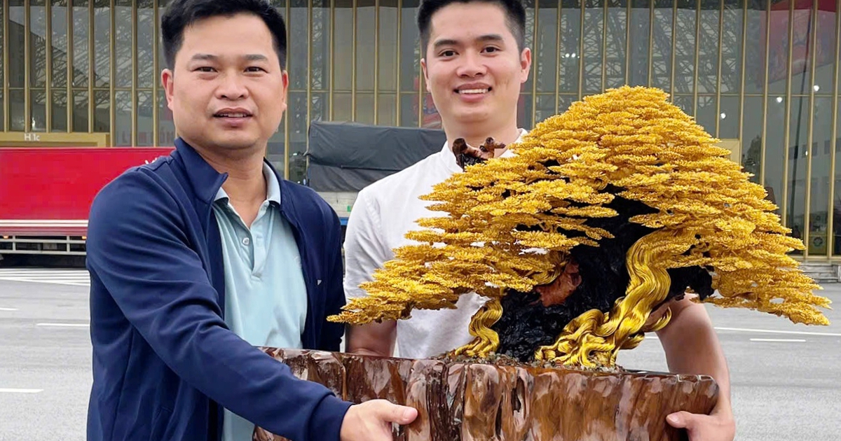 Tuyệt kỹ tạo tác cây cảnh từ dây kim loại