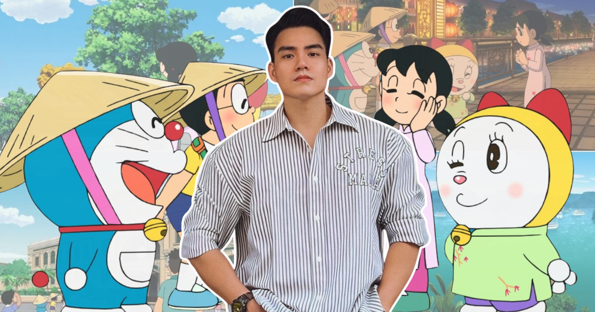 'Họa sĩ hot boy' đưa hình ảnh Việt Nam lên phim Doraemon đang gây sốt là ai?