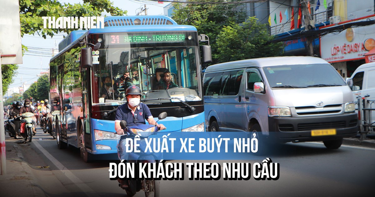TP.HCM sắp có 'xe buýt kiểu taxi công nghệ': Đặt qua app, chạy linh hoạt?
