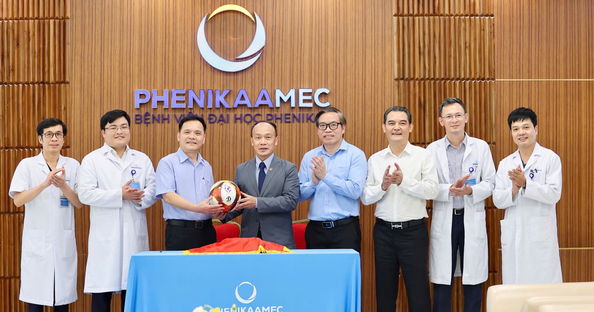 VFF bắt tay Bệnh viện Đại học Phenikaa, mở rộng mạng lưới y học thể thao