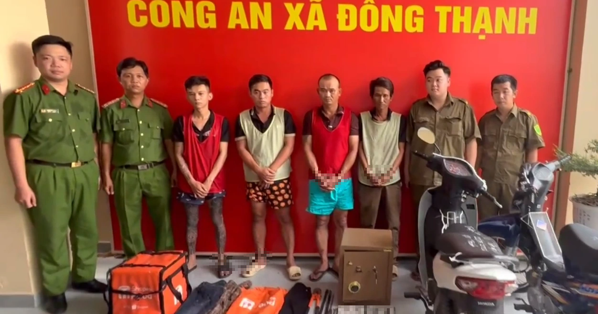 TP.HCM: Bắt nhóm đối tượng gây ra loạt vụ trộm cắp