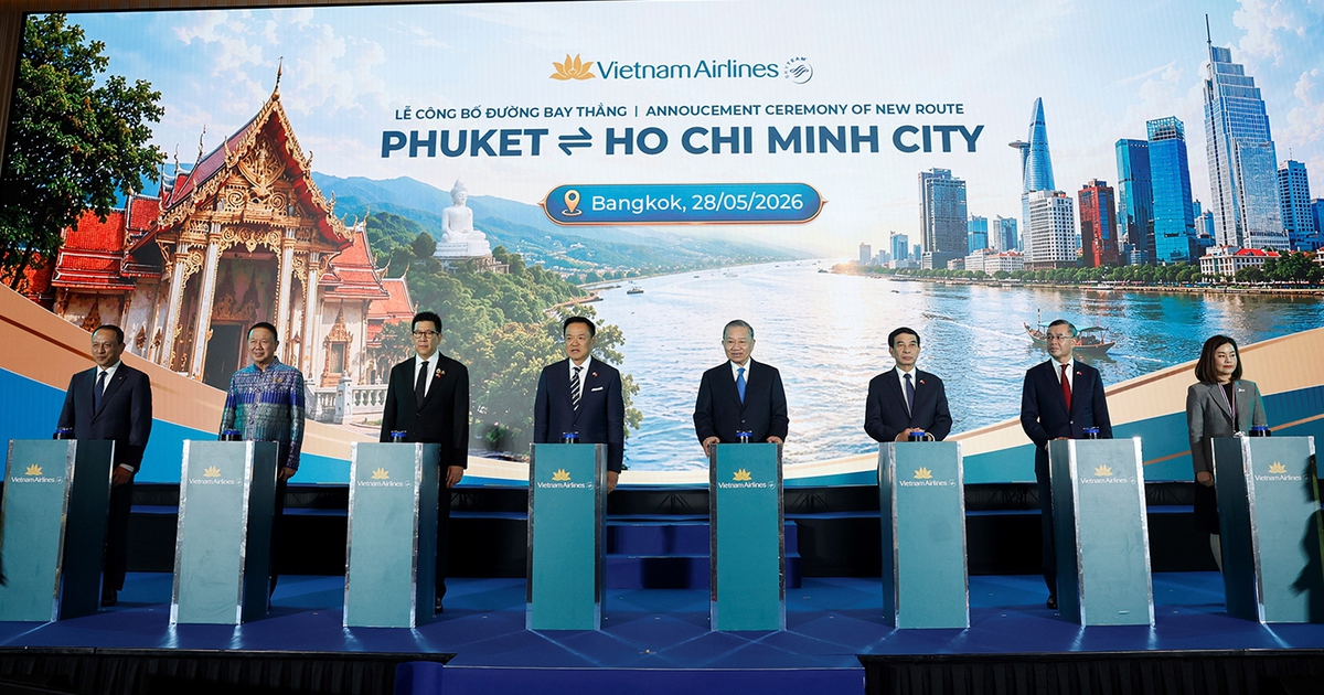 Vietnam Airlines mở đường bay TP.HCM-Phuket, mở rộng hợp tác chiến lược tại Thái Lan