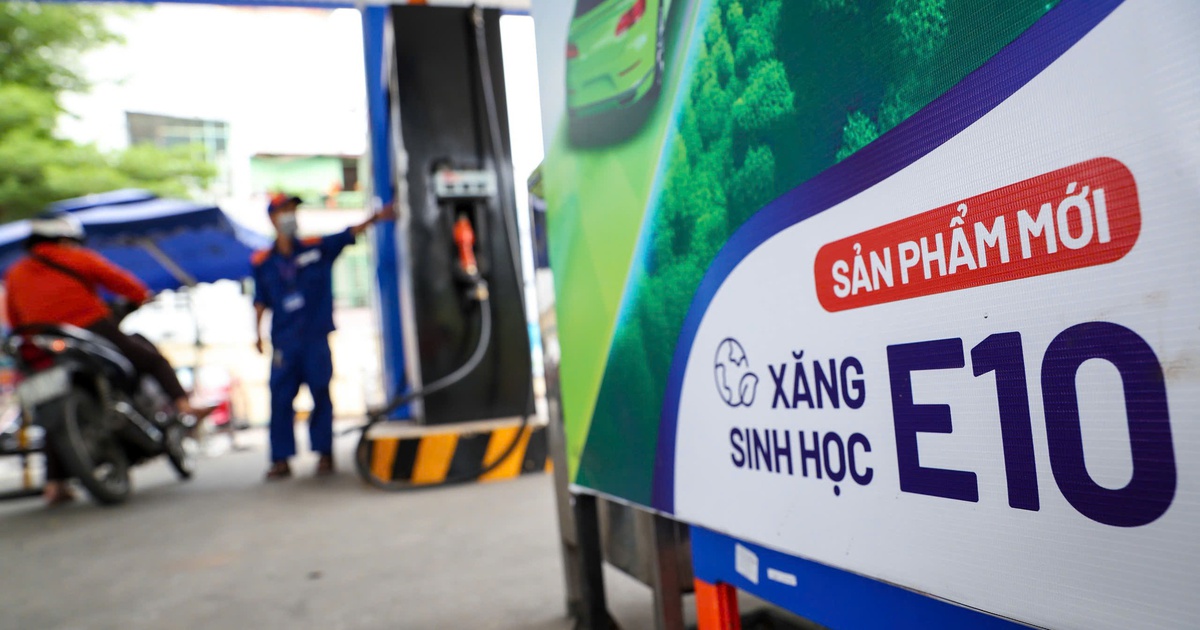 Doanh nghiệp đầu mối thông báo giảm giá xăng E10 trước ngày bán đại trà