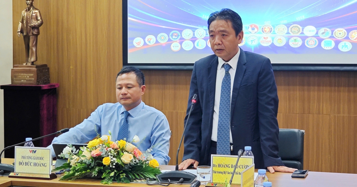 VTV và Cục TDTT ký kết hợp tác: Đẩy mạnh quảng bá thể thao Việt Nam - thể thao news from Báo Thanh Niên