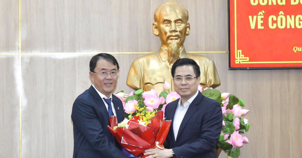 Ban Quản lý dự án đầu tư tây Quảng Ngãi có tân giám đốc