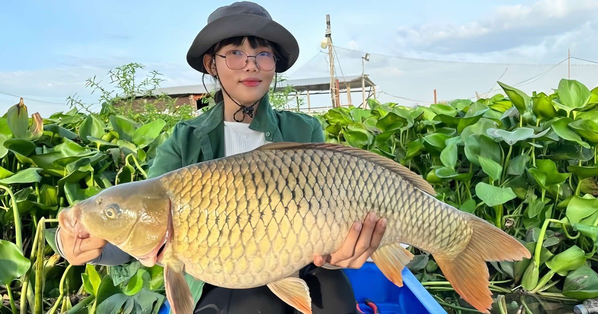 Không cà phê hay mua sắm, cô gái 27 tuổi lại thích ngồi câu cá hàng giờ