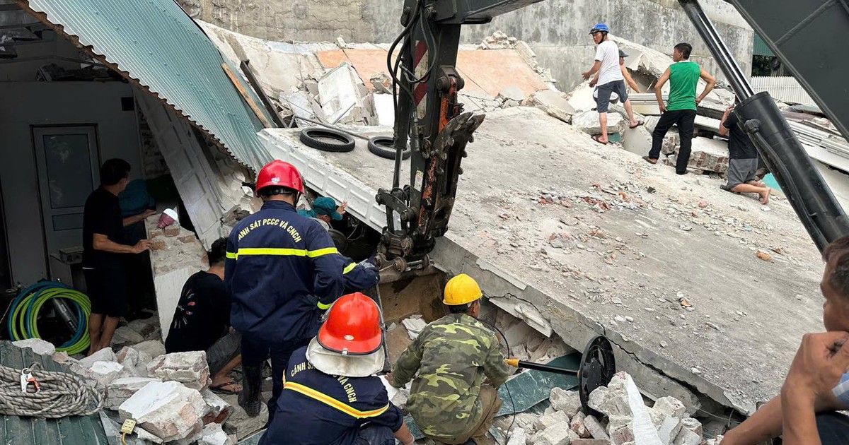 Sập nhà khi sửa chữa, chủ nhà tử vong tại chỗ
