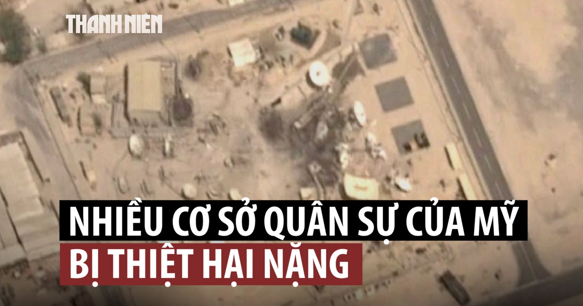 16 cơ sở quân sự Mỹ ở Trung Đông bị thiệt hại vì xung đột