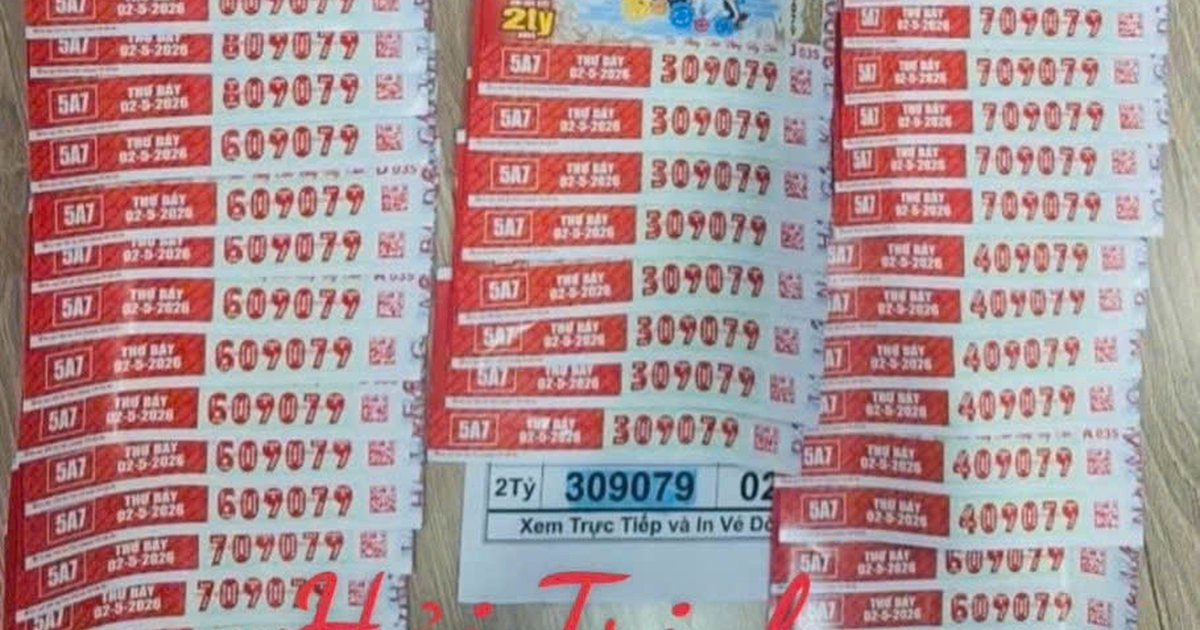 Mua vé số ở quán ăn, người đàn ông trúng 16,5 tỉ đồng xổ số miền Nam