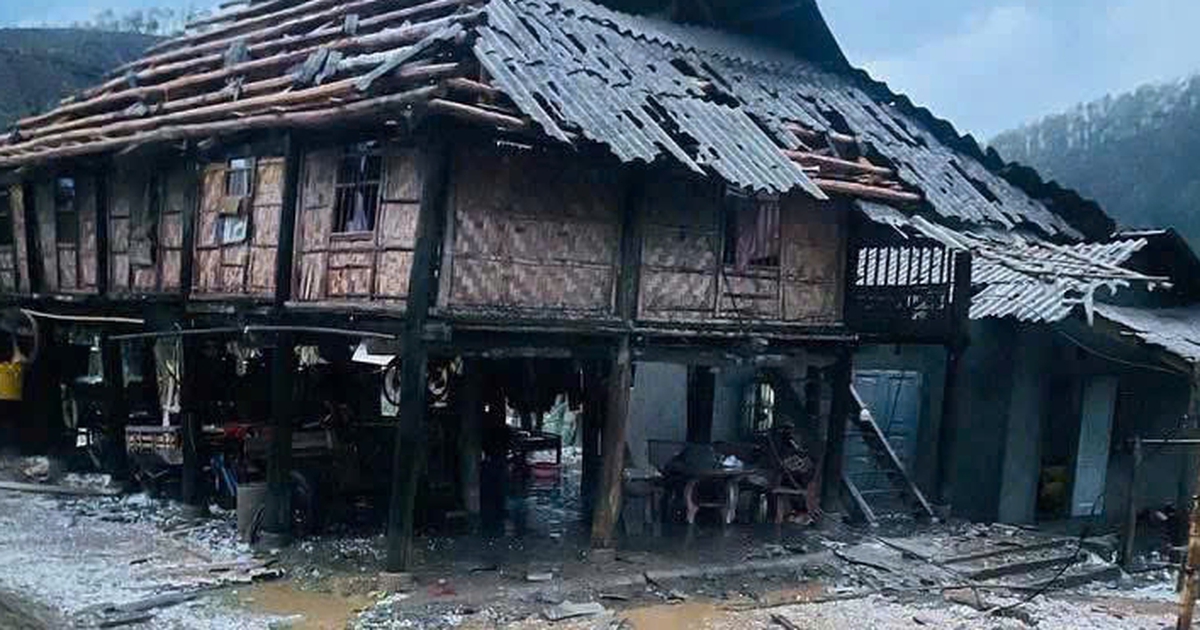 Không khí lạnh tràn xuống miền Bắc gây mưa lớn, nguy cơ mưa đá, giông lốc