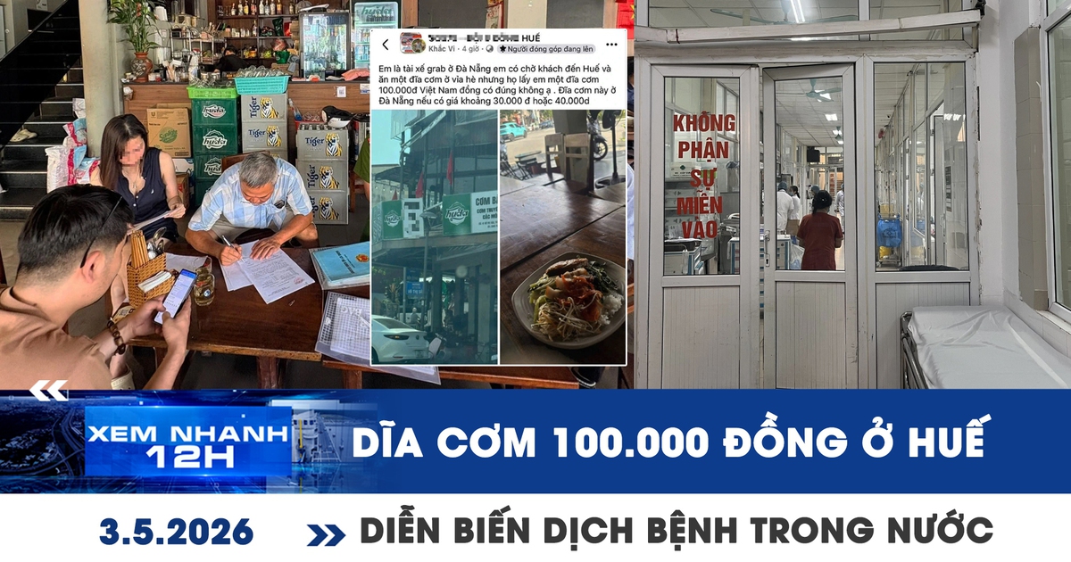 Xem nhanh 12h: Chấn chỉnh vụ dĩa cơm 100.000 đồng ở Huế | Diễn biến dịch bệnh trong nước