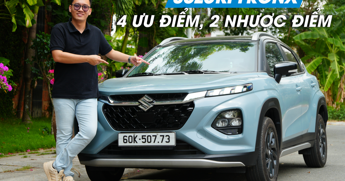 4 ưu điểm, 2 nhược điểm của tân binh Suzuki Fronx