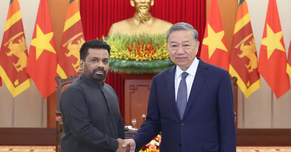 Tổng Bí thư, Chủ tịch nước Tô Lâm sẽ thăm cấp nhà nước tới Sri Lanka