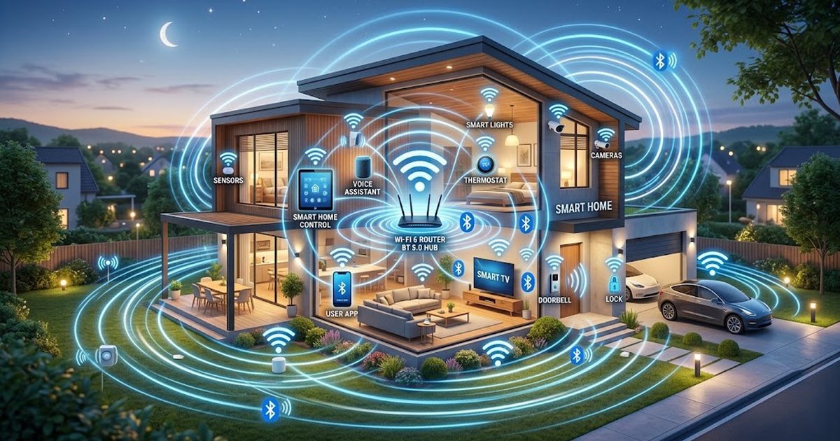 Bluetooth có thể sớm "giành đất" của Wi-Fi trong ngôi nhà thông minh