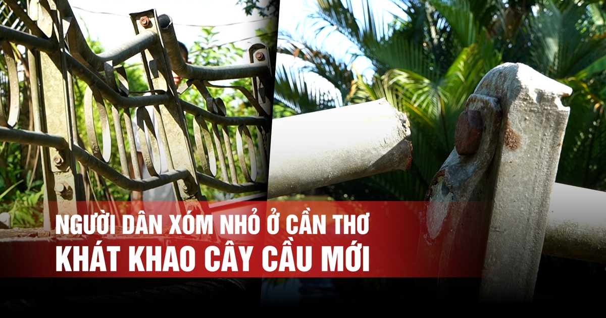 Người dân xóm nhỏ ở Cần Thơ khát khao cây cầu mới