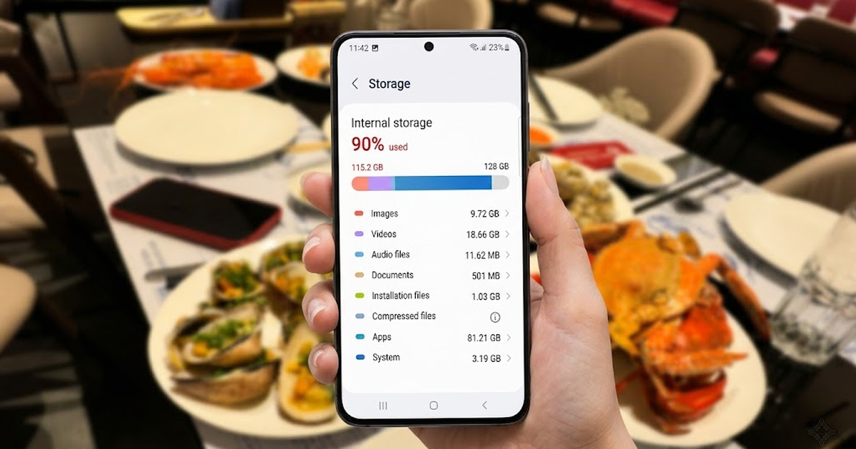 Hé lộ thứ đang chiếm tới 95% bộ nhớ điện thoại Android